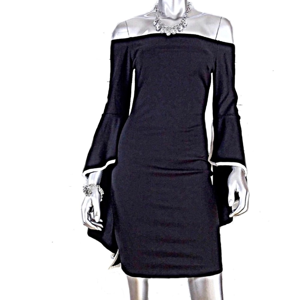 Black & White Statement Dress